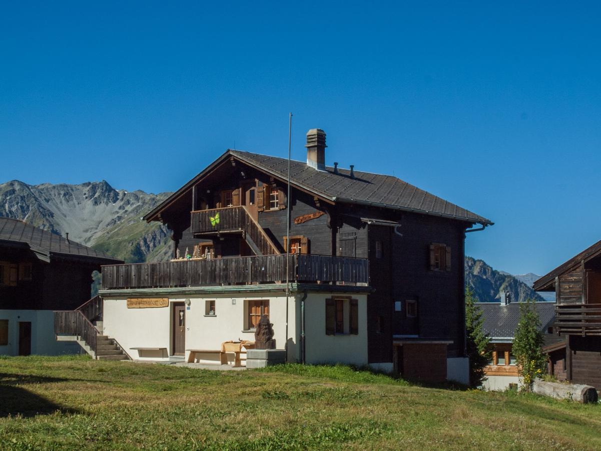 Gruppenhaus Im Walliser Alpstyle Rosswald Luaran gambar