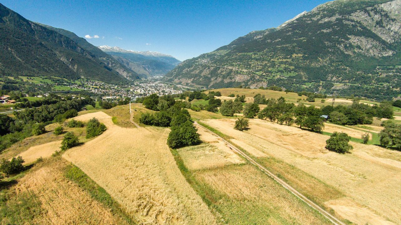 Gruppenhaus Im Walliser Alpstyle Rosswald Luaran gambar