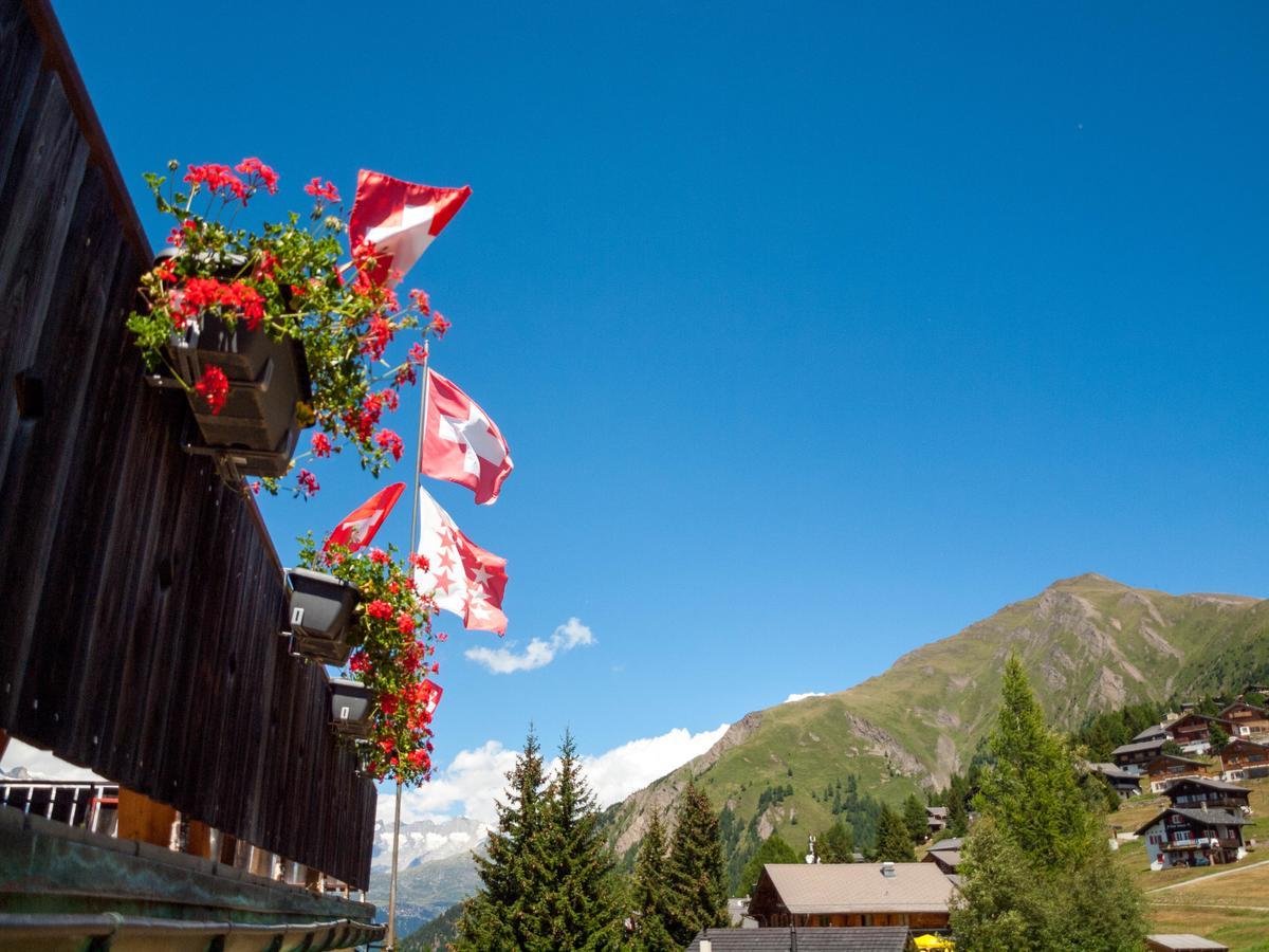 Gruppenhaus Im Walliser Alpstyle Rosswald Luaran gambar